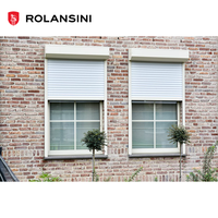 Rolansini, fabricant chinois, stores verticaux extérieurs automatiques modernes sur mesure pour appartements, stores en aluminium pour fenêtres