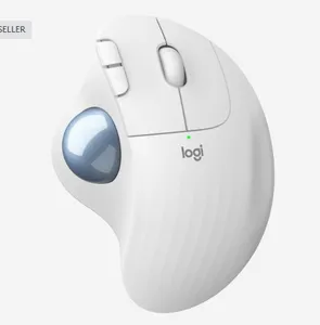 Logitech ERGO M575 kabelloser Trackball mit geschnitzter Form und glatter reaktionsfähiger Daumensteuerung