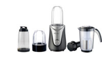Mixeur Plongeant Électrique Multifonctionnel QK 220W Puissant pour la Maison avec Moteur en Cuivre Pur et Boîtier en Plastique