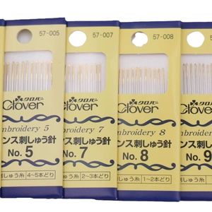 เข็มปักผ้าโคลเวอร์เบอร์ 3 9 เข็มเย็บมือแบบคละสี ผลิตในญี่ปุ่น - Product Image 5