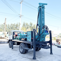 Foreuse de puits montée sur camion léger 200 mètres Yuchai 58 kW – Machines de forage de puits