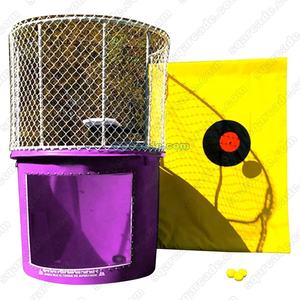 <span class=keywords><strong>Dunk</strong></span> <span class=keywords><strong>Tank</strong></span> gonflable pas cher et facile à utiliser avec cadre métallique pour jeux aquatiques, enfants et adultes, activités de carnaval en plein air - Product Image 2