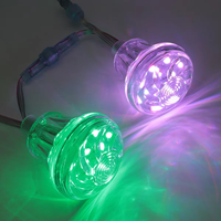 Modules d'éclairage décoratifs LED numériques programmables RGB pour projets de façades commerciales, éclairage extérieur permanent