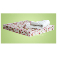 Matelas de luxe pour chambre à coucher, en forme de rose, best-seller, tissu tricoté en polyester haute densité, hybride 5x6FT, 25cm