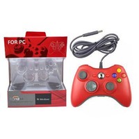 Manette de jeu filaire pour PC et consoles - USB, vibration, matériau ABS, compatible Steam