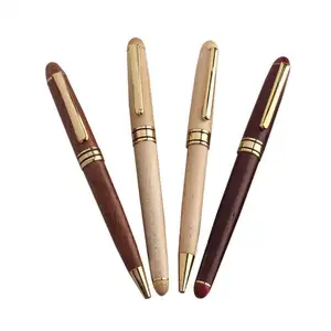 quality chinese products promotional gift luxury wood ball pen