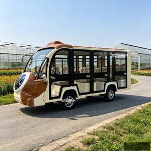 Autobús Turístico Eléctrico Cero Emisiones con Pantalla LCD Inteligente para Zonas Turísticas Culturales de la Ciudad - Product Image 1