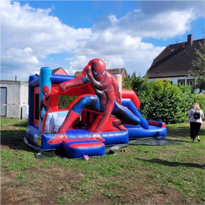 <span class=keywords><strong>Comercial</strong></span> al aire libre superhéroe Spiderman castillo inflable emocionante Spiderman Jumper diversión Casa de rebote - Product Image 3