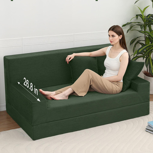 Sofá Cama Extensible de Tela Contemporáneo, Superventas, para Sala de Estar y Vestíbulo de Hotel, Proveedor Mayorista de Jiangsu - Product Image 1