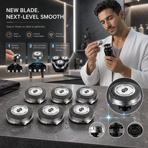 Precision Electric <b>Razor</b> Foil and Blade Replacement Set Universal Shaving Accessories Stainless Steel Components - Product Image 1
