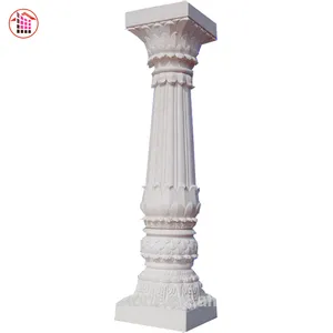 1Premium China Supplier Building Materials Decoration Roman Stacked Stone Pillar Design