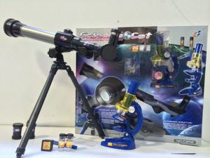 <span class=keywords><strong>Microscopio</strong></span> <span class=keywords><strong>e</strong></span> <span class=keywords><strong>Telescopio</strong></span> Giocattolo per Bambini Gelsonlab, Combinazione 100X 200X 450X in Plastica a Prezzo Conveniente - Product Image 4