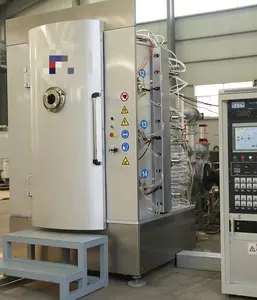 Máquina de revestimento multiarco ion pvd na china, equipamento de revestimento a vácuo para parte de aço inoxidável e bacia