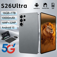 Tablet S26 Ultra Studio 11" Snapdragon 8 16GB 1TB 108MP 8000mAh 5G Teleprompter Multi Cam Switch Grosir Global