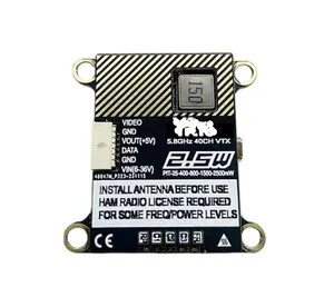 In stock 5.8G 2.5W 40CH image transmission through FPV model