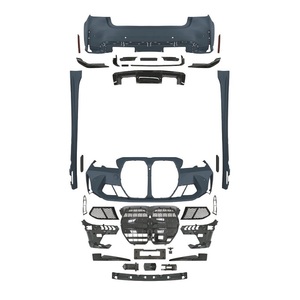 Fits for BMW <strong>3</strong> Series G20 G28 2019-2021 G80 M3 Style Body Kit Front Rear Bumper Side Skirts Set - Product Image 2