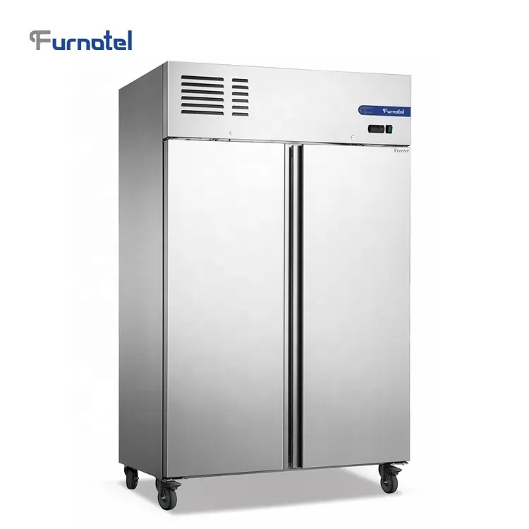 キッチン冷蔵庫冷凍庫の商用4ドア冷凍庫換気冷却リーチ