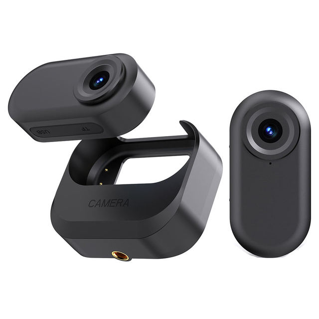 HD 1080P Mini Action Camera 1.47-inch Display4K Tiny Stabilization Sport Cam for Vlog Mini Pet Anywhere Shooting
