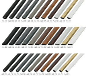 Barres <span class=keywords><strong>d</strong></span>écoratives en <span class=keywords><strong>aluminium</strong></span> de nouvelle génération pour vitrage isolant de fenêtres, structure creuse, barre géorgienne intérieure - Product Image 6