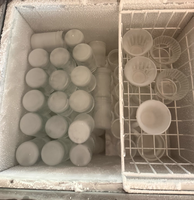 Congélateur ultra basse température commercial de qualité et durable -86°C ℃ Congélateur à refroidissement rapide, 102 L, pour gobelets à glace plate, stockage de gobelets à glace