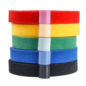 Hot bán màu xanh lá cây trở lại để trở lại móc và vòng lặp nhà máy Cáp Tie Rolls - Product Image 1