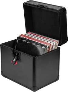 Estuche de Almacenamiento para Discos de Vinilo Clásicos de 12 Pulgadas - Cajas de Aluminio para Discos LP (50-70) - Product Image 2