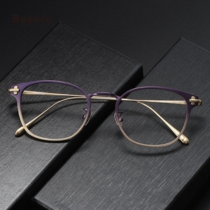 Boyarn Factory Großhandel Retro Brillen fassungen Neueste Modell Brillen rahmen Farbverlauf Optische Rahmen - Product Image 2