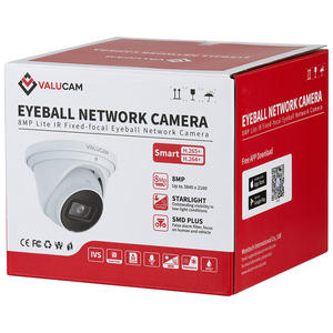 8MP 4K IR Starlight Visión nocturna Detección de movimiento Micrófono incorporado Torreta de FOCAL fija Wiz Sense Cámara IP PoE - Product Image 4