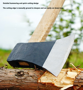 Di alta qualità multifunzionale artigianale industriale nuovo tipo di ascia da esterno rovesciata cina in <span class=keywords><strong>legno</strong></span> di quercia maniglia asce di abbattimento - Product Image 4