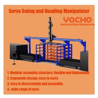 Brazo Robótico Inteligente y Robusto, Manipulador con Ventosa, Grúa Cantilever Servo para Elevación Industrial de Placas de Vidrio, Certificado CE