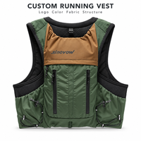 Gilet d'hydratation en cours d'exécution personnalisé gilet de course Pack sac à dos d'eau léger gilet de course pour la randonnée course à pied cyclisme