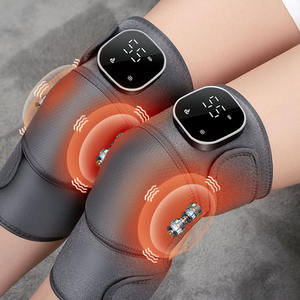 LEMESY Alat Pijat Tekanan Udara untuk Lutut, Siku, dan Bahu, Pereda Nyeri, Pijat Listrik dengan Pemanas, Penyangga Lutut Pintar - Product Image 2