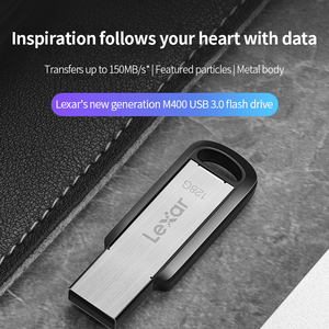 Ban đầu Lexar JumpDrive <span class=keywords><strong>USB</strong></span> 3.0 ổ đĩa flash 32GB 64GB <span class=keywords><strong>USB</strong></span> <span class=keywords><strong>Key</strong></span> 256GB 128GB <span class=keywords><strong>USB</strong></span> Đĩa lên đến 150 MB/giây Ổ Đĩa Bút kim loại M400 - Product Image 3