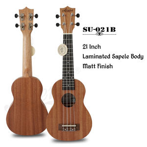 Vente en gros bon marché OEM Custom Made Aiersi Brand Ukulélé soprano 21 pouces Acajou Hawaii Guitar Ukelele String Instrument - Product Image 2