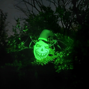 Decoraciones Inflables de Halloween con Calaveras y Murciélagos con Luces LED, Material de PVC, Estilo Europeo, Adornos para Patio y Jardín - Product Image 2