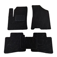 Tapis de sol de voiture à motif vague d'eau, ensemble complet de tapis rayés pour Changan X5 PLUS 2026 conduite à gauche