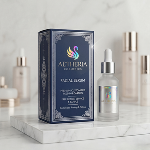 Carton pliable cosmétique personnalisé avec finition argentée et de qualité supérieure - Product Image 6