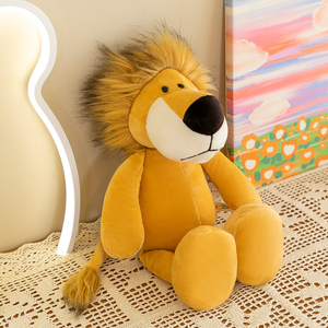 Giocattoli di peluche della foresta della giungla con animali in peluche di <span class=keywords><strong>leone</strong></span> volpe giocattoli di peluche giraffa elefante orso Panda tigre regalo di peluche di natale - Product Image 4