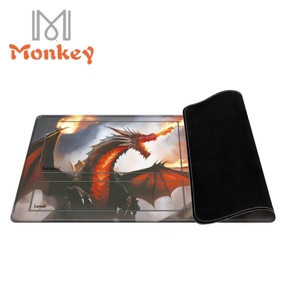 Tapis de jeu Yugioh 24*14 pouces, tapis de jeu <span class=keywords><strong>Yu</strong></span>-<span class=keywords><strong>Gi</strong></span>-<span class=keywords><strong>Oh</strong></span> Dragon, tapis de jeu de cartes YGO, tapis KMC TCG OGC CCG YuGiOh - Product Image 1