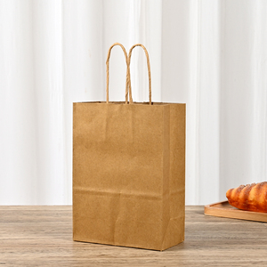 <span class=keywords><strong>Sac</strong></span> en papier <span class=keywords><strong>kraft</strong></span> multicolores écologique à fond plat, idéal pour l'emballage de mariages et d'événements - Product Image 5