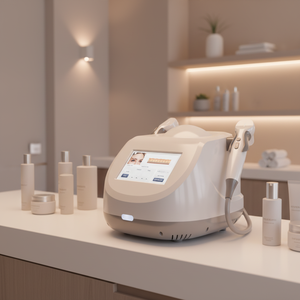 Máquina de Belleza Facial 2 en 1 con Martillo Frío y Caliente y Activador de Vibración de Energía Magnética Sonar - Product Image 1