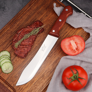 Chất Lượng Cao Dao Nhà Bếp Màu Đỏ Cherry Gỗ Butcher Dao Nhà Bếp Kích Cỡ Khác Nhau Thép Không Gỉ Boning Dao Cho Dao Nhà Máy - Product Image 2