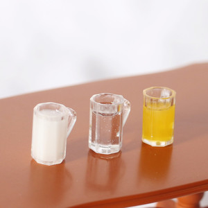 Casa de muñecas de precio bajo de alta calidad, miniaturas, bebidas de resina, Mini juguete, bebidas frescas, taza de cerveza, fruta, leche, cóctel, <span class=keywords><strong>modelo</strong></span>, accesorios de tiro - Product Image 2