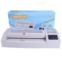Machine à plastifier automatique ZEQUAN A3 pour la maison, le bureau et l'école, avec rouleaux de film efficaces pour plastifier les documents de format A3