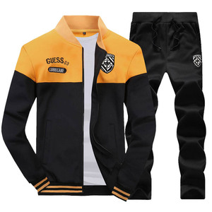 <span class=keywords><strong>Costume</strong></span> de sport <span class=keywords><strong>homme</strong></span> <span class=keywords><strong>2021</strong></span> printemps automne nouveau pour la marée pull décontracté rembourré doublé polaire tissé génération manteau 100% coton imprimé - Product Image 4