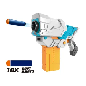 Summer Outdoor Shooting Game prezzo di fabbrica ragazzi Foam Darts Gun Toys 10 Refill Darts Soft Bullet Gun For Kids