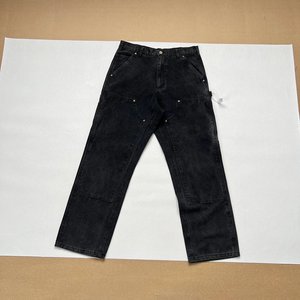 Pantaloni <span class=keywords><strong>Cargo</strong></span> Vintage Personalizzati da Uomo, Marrone, Doppia Ginocchiera, Stile Workwear, Vestibilità Ampia, Resistenti, Streetwear, Fornitura OEM ODM - Product Image 4