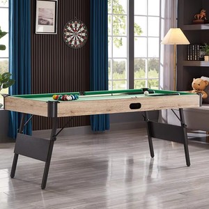 Table de <span class=keywords><strong>billard</strong></span> pliante en MDF durable, idéale pour les bars à domicile et les zones de loisirs - Product Image 2
