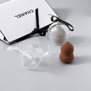 Esponja de maquillaje Super suave, esponja de maquillaje con forma triangular, conjunto de esponja de regalo para vacaciones, <span class=keywords><strong>Chri</strong></span> - Product Image 3