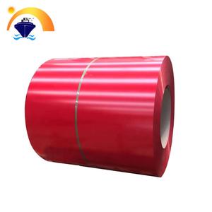 Ral Cor 0.4mm 0.5mm Espessura Metal Telhado Folhas Bobina Materiais De Construção PPGI Bobinas Cor Revestida Bobina De Aço - Product Image 3